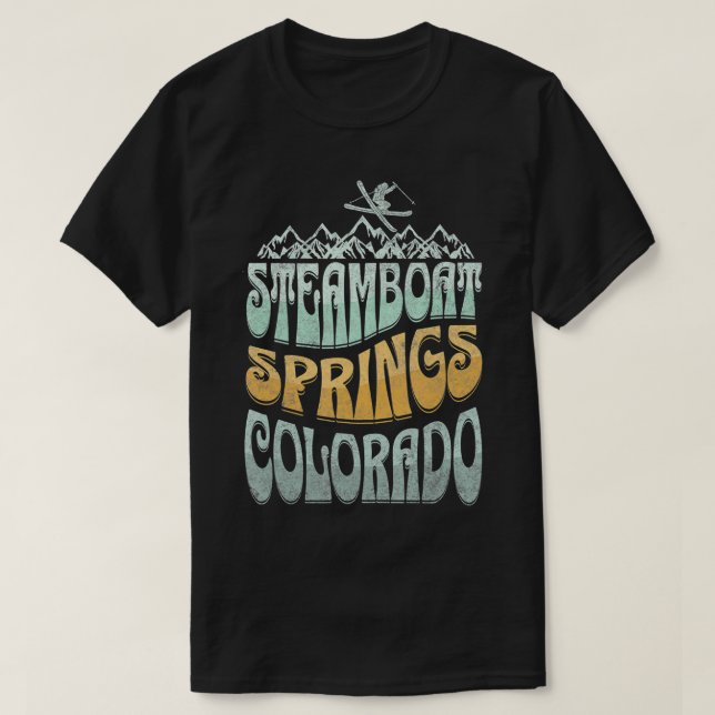 Steamboat Springs TShirt (Design Front)