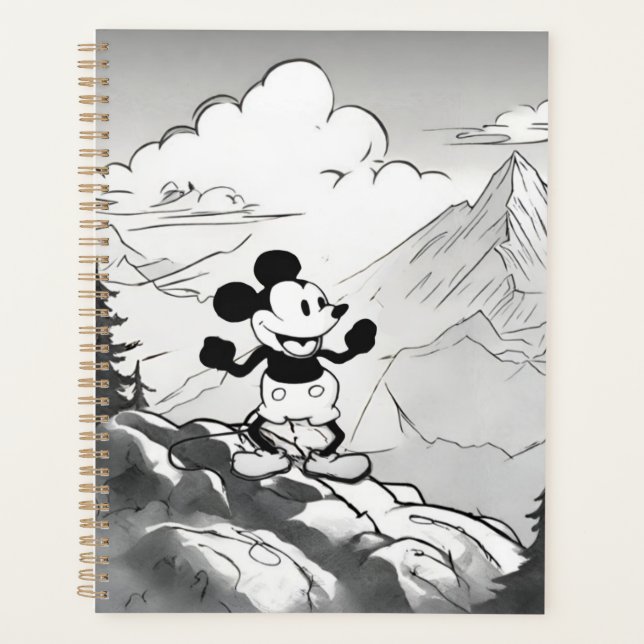 Steamboat Willie Mountain Hiking  Planner (Front)