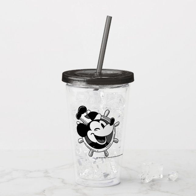 Steamboat Willie Retro Tumbler (Back Ice)