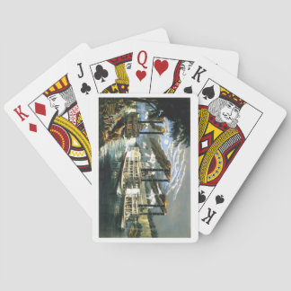 Steamboats on the Mississippi Playing Cards