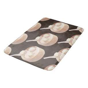 Steamed Bao Buns with Tea Bath Mat