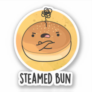 Steamed Bun Funny Food Pun 