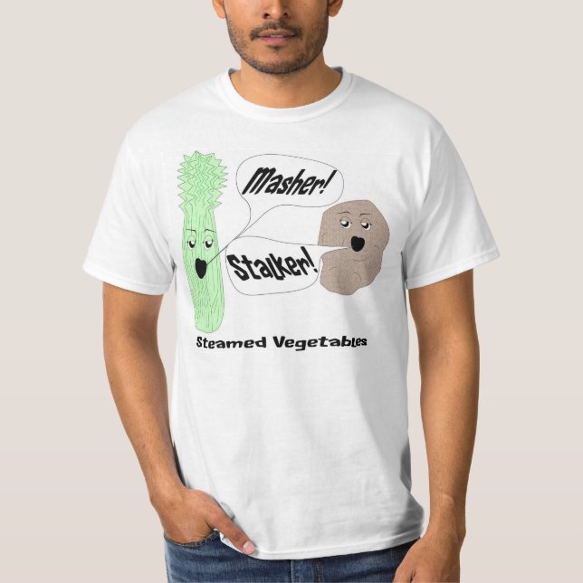 Steamed Vegetables T-Shirt (Front)