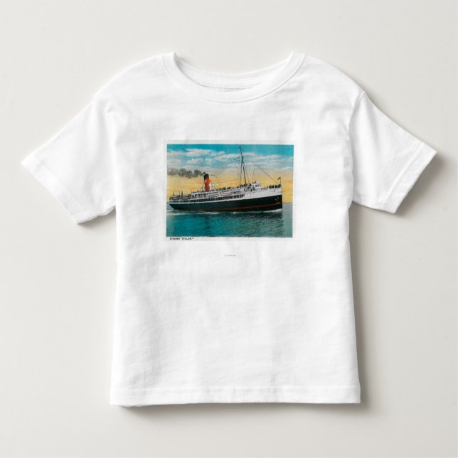 Steamer "Avalon" at Santa Catalina Island Toddler T-Shirt (Front)