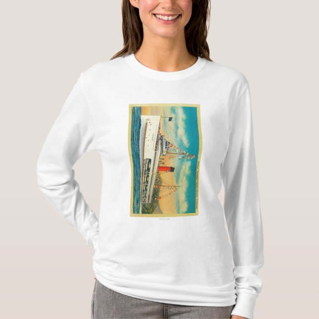 Steamer "Catalina" at Santa Catalina Island T-Shirt (Front)