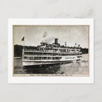 Steamer Peter Stuyvesant - Vintage Postcard