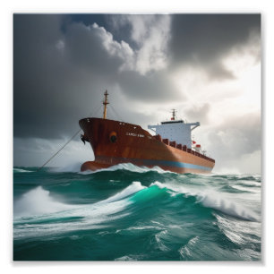 Steamer photo print