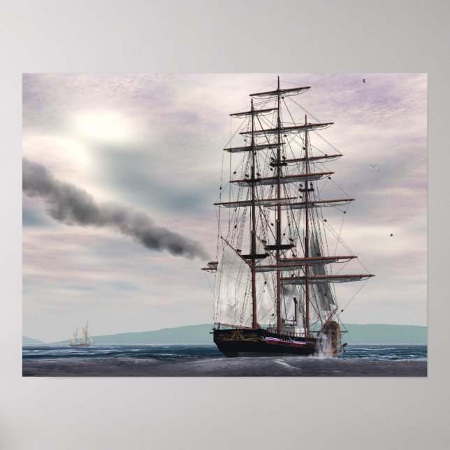 Steaming Home Poster (Front)