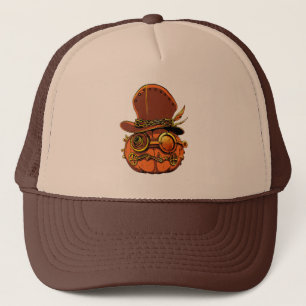 Steampumpkin Victorian Halloween Collection Trucker Hat