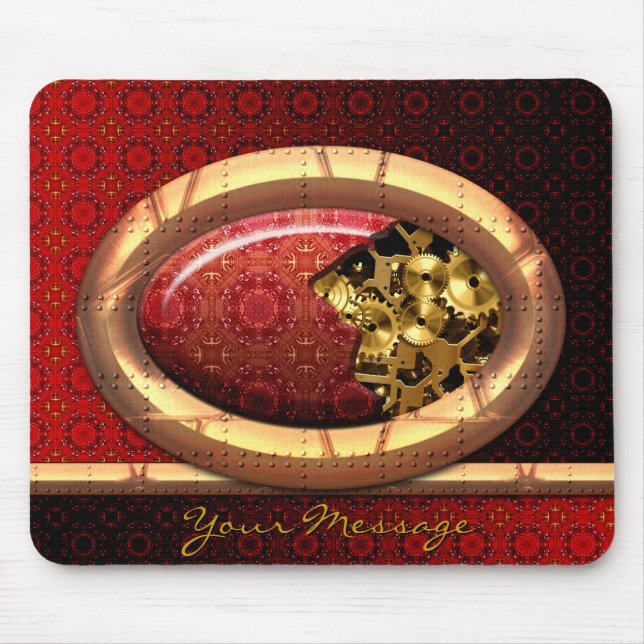 Steampunk 12 Mousepad Options (Front)