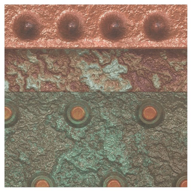 Steampunk 1 Custom Fabric (Close Up)