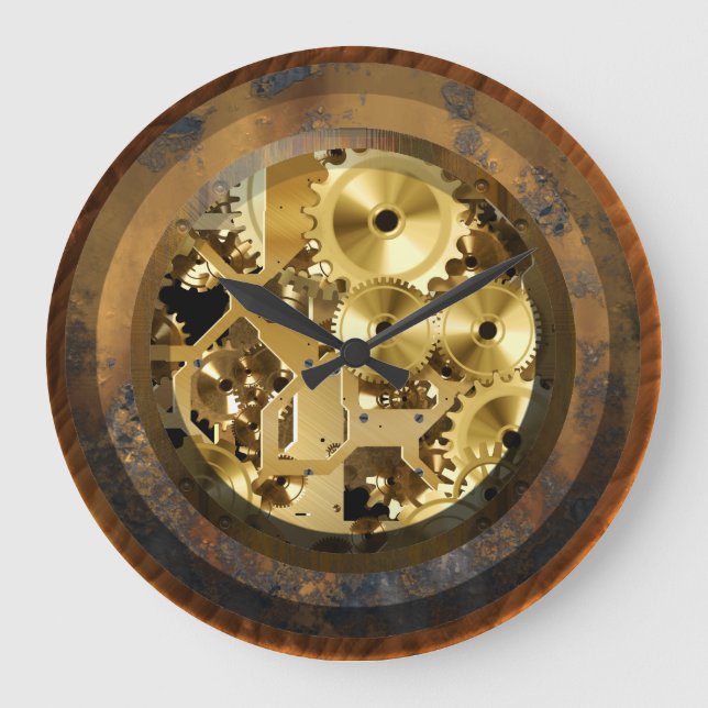 Steampunk 1B2 Clock (Front)