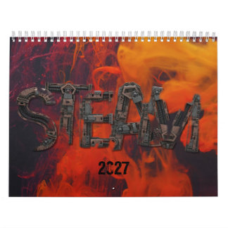 Steampunk 2027 Calendar