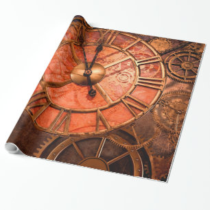 Steampunk 21 wrapping paper