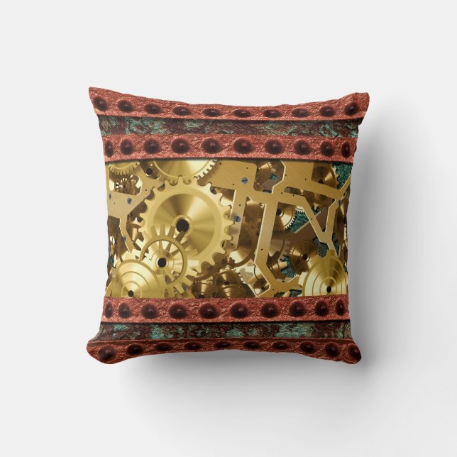 Steampunk 4 Pillow (Front)