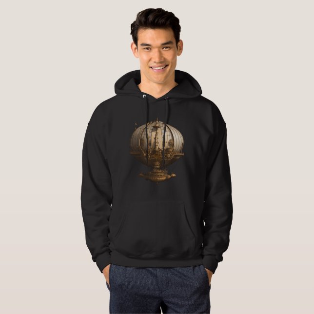 SteamPunk Airship Hoodie (Front Full)