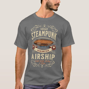Steampunk Airship T-Shirt