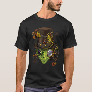 Steampunk Alien Steampunk For Women & Men T-Shirt