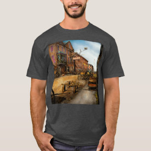 Steampunk Archibald McLeishx27s Vulcan Iron Works  T-Shirt