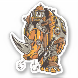 Steampunk Armour RHINO Mechanical Geek Chic