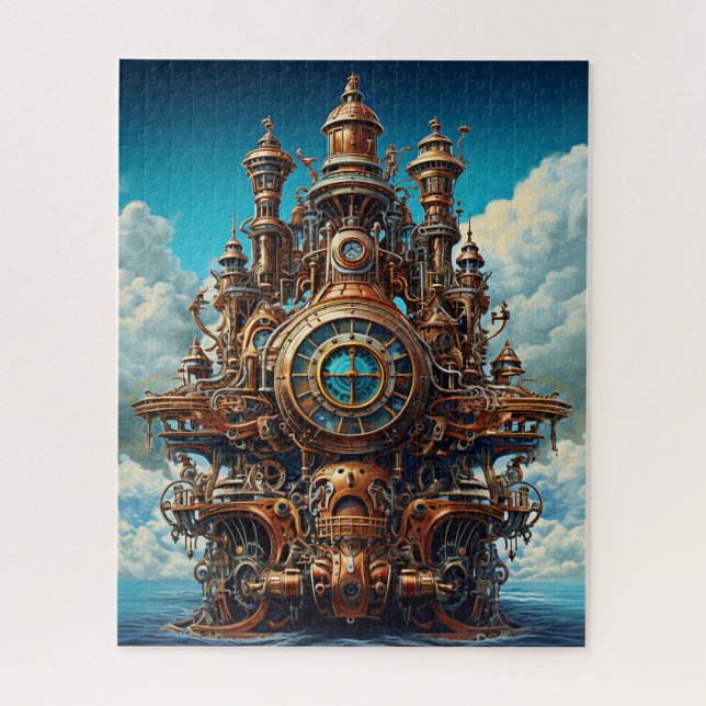 Steampunk Art Puzzle (Vertical)