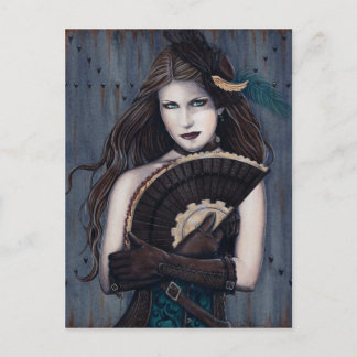 Steampunk Assassin Postcard
