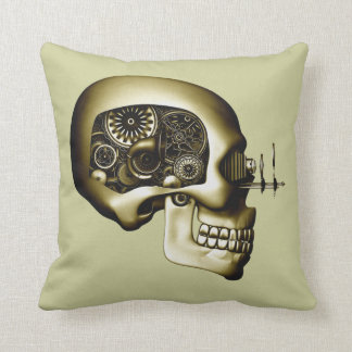 Steampunk Automaton #1D Cushion