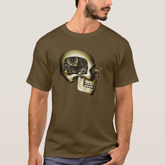 Steampunk Automaton #1D T-Shirt (Front)