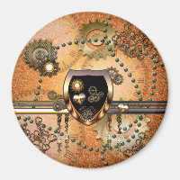 Steampunk, awsome shield with hearts