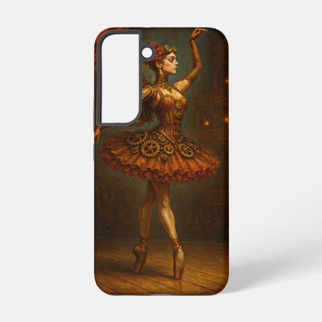 Steampunk Ballerina Samsung Galaxy S22 Case (Back)