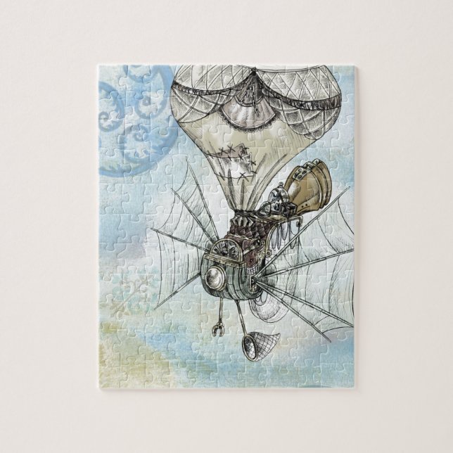 steampunk balloon jigsaw puzzle (Vertical)