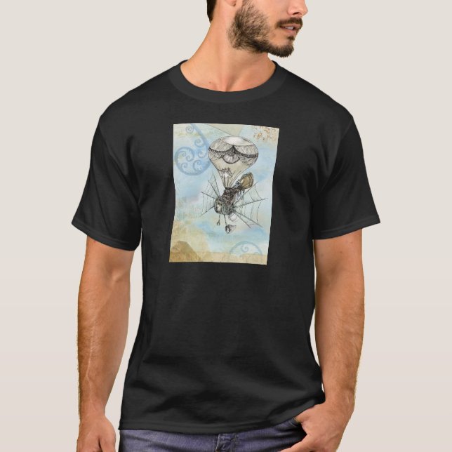 steampunk balloon T-Shirt (Front)