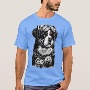 Steampunk Bernese mountain dog 1 T-Shirt