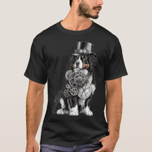 Steampunk Bernese Mountain Dog 2 T-Shirt