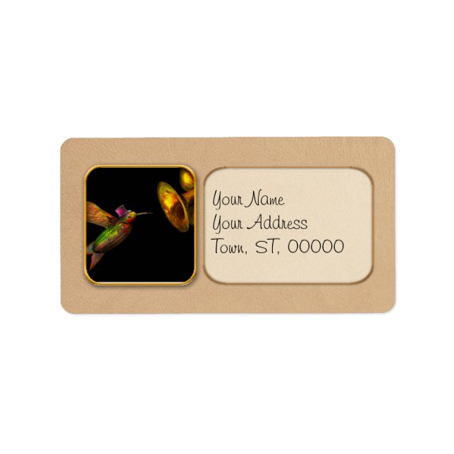 Steampunk - Bird - Apodiformes Centrifigalus Label (Front)