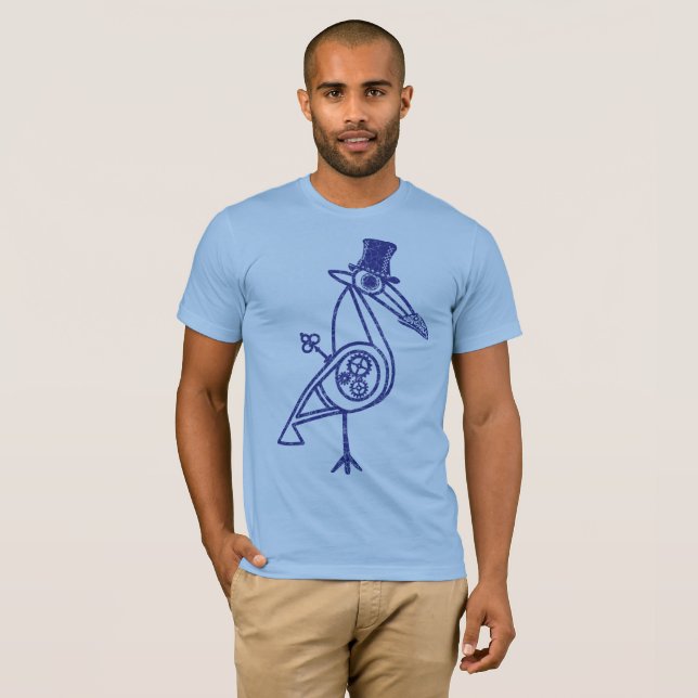 Steampunk Bird T-Shirt (Front Full)