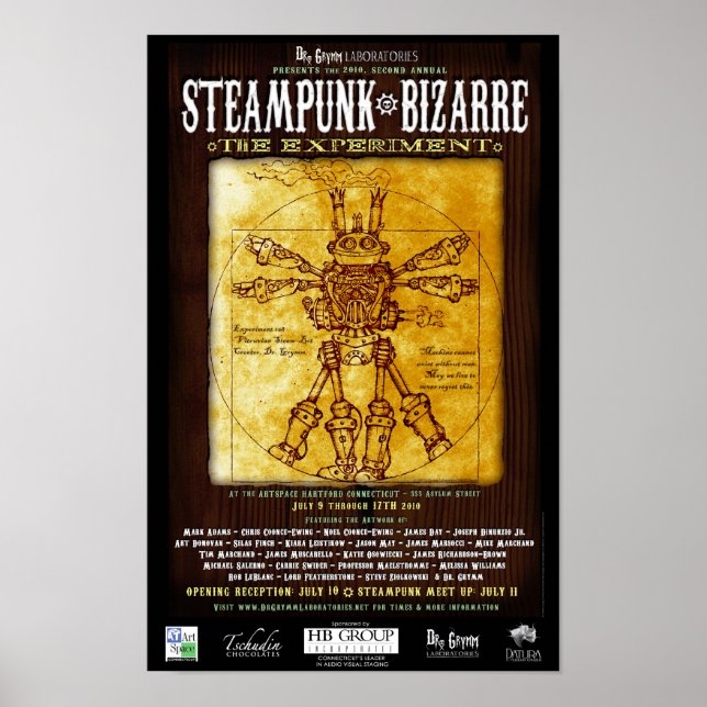 Steampunk Bizarre 2 poster (Front)