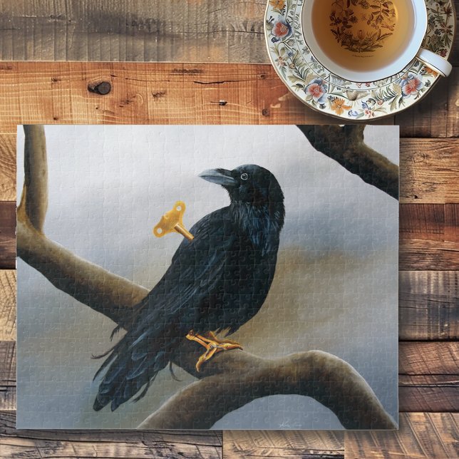 Steampunk Black Raven Jigsaw Puzzle (Creator Uploaded)
