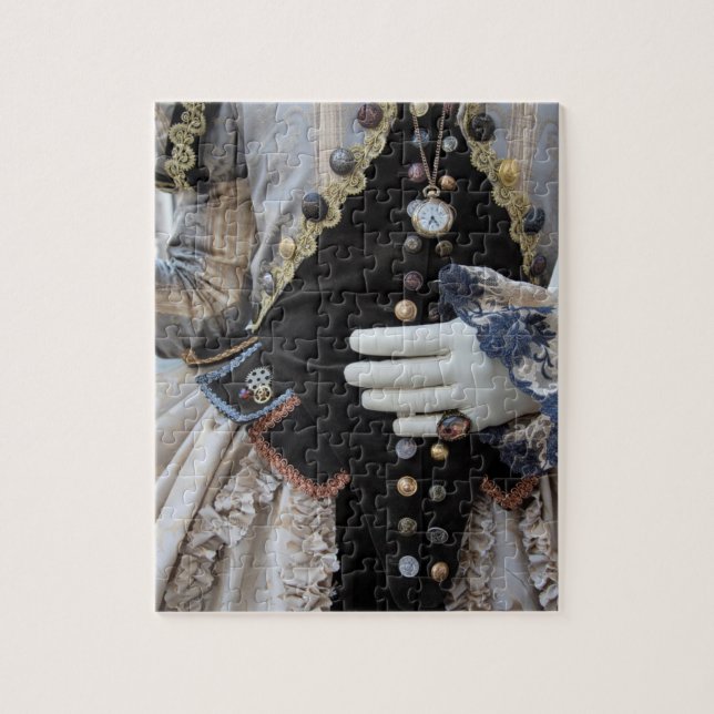 Steampunk bodice, Carnival, Venice Jigsaw Puzzle (Vertical)