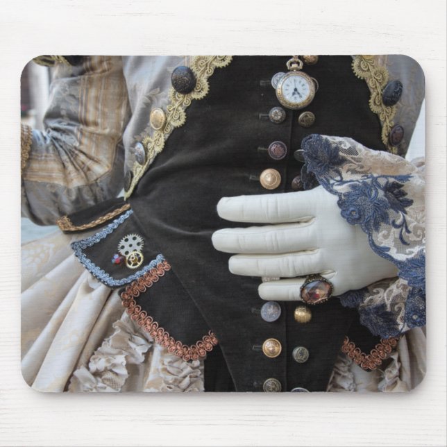 Steampunk bodice, Carnival, Venice Mouse Pad (Front)