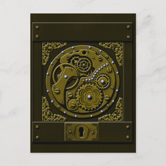 Steampunk Box Postcard (Front)