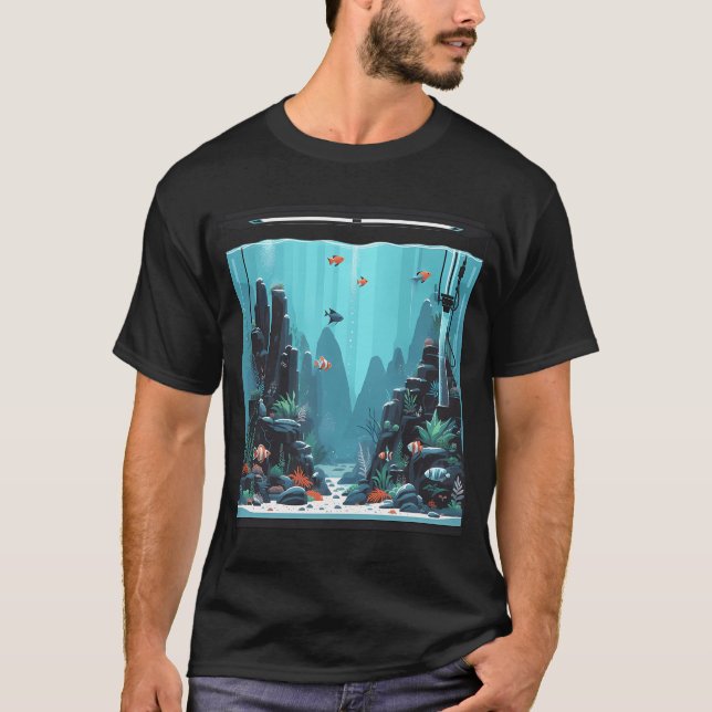 Steampunk bronze fish T-Shirt (Front)