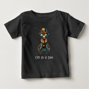 Steampunk Bug - Cute as a Bug Baby T-Shirt