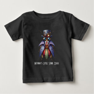 Steampunk Bug - Mummy's Little Stink Bug! Baby T-Shirt