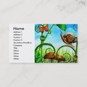 Steampunk - Bugs - Evolution take time Business Card