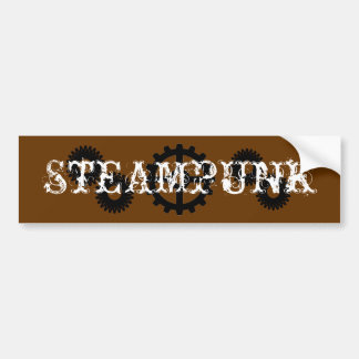 Steampunk Bumper Sticker