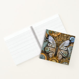 Steampunk Butterfly Notebook