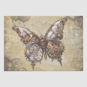 Steampunk Butterfly Tissue Paper