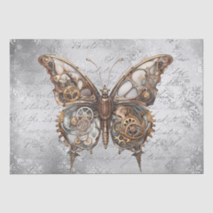 Steampunk Butterfly Tissue Paper