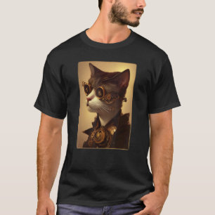Steampunk Ca Steampunk Steampunk Cat T-Shirt